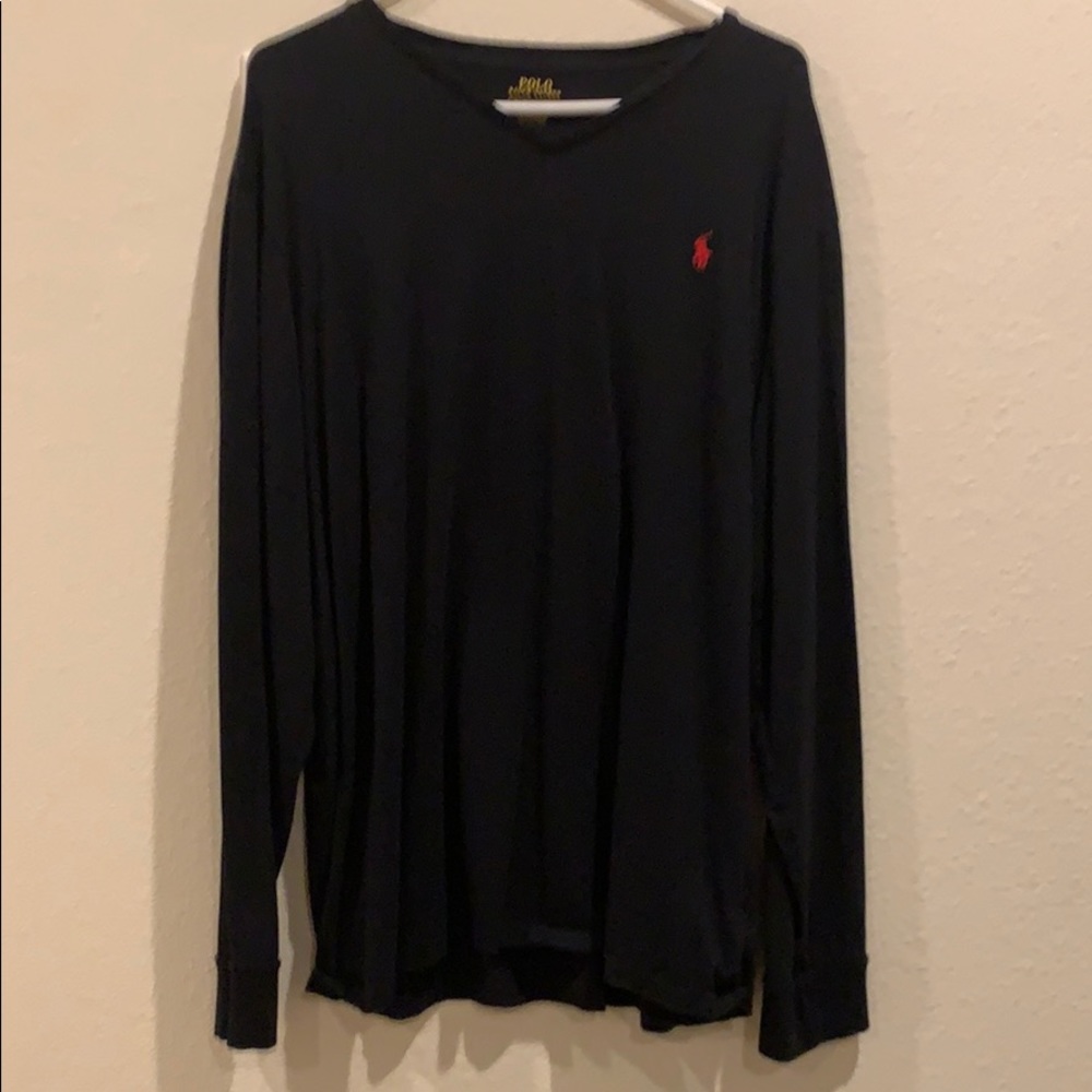Polo Longsleeve V-neck